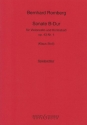 Bernhard Romberg Sonata in B flat Op.43 No.1 cello & double bass