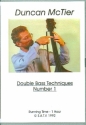 Double Bass Techniques Number 1  DVD