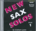 Graham Lyons New Alto/Ten Sax Solos Book 1 Accompaniment CD alto / baritone saxophone & piano, CD
