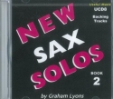 Graham Lyons New Alto/Ten Sax Solos Book 2 Accompaniment CD alto / baritone saxophone & piano, CD