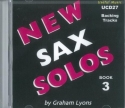 Graham Lyons New Alto/Ten Sax Solos Book 3 Accompaniment CD alto / baritone saxophone & piano, CD