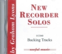 Graham Lyons CD for New Recorder Solos Accompaniment CD descant recorder & piano, CD