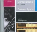 Graham Lyons Compositions for Clarinet Volume 1 CD clarinet & piano, CD