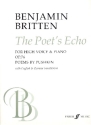 The Poet's Echo op.76 for high voice and piano (ru/ en/ dt)