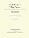 Craxton, J & Richardson, A First Book of Oboe Solos (oboe part)  Oboe and piano albums