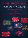 Owen Wingrave vocal score