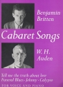 Cabaret Songs for medium voice and piano (en)