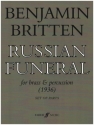 Russian Funeral for brass ensemble and percussion set of parts