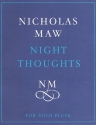 Night Thoughts for flute solo