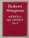 String Quartet no.8 for 2 violins, viola and violoncello study score