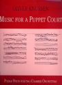 Music for a Puppet Court  for 2 chamber orchestras score