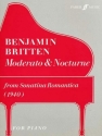 Moderato and Nocturne from Sonatina romantica (1940) for piano