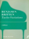 12 Variations (1931) for piano