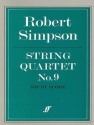 String Quartet No.9 (score)  String quartet/trio