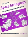 Space Stringpops  for string ensemble and keyboard score and parts
