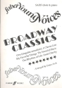 Broadway Classics for mixed chorus and piano score