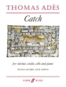 Catch op.4 for clarinet, violin, cello and piano piano score+parts