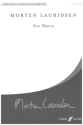 Ave Maria for mixed chorus a cappella score