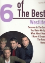 6 of the Best: Westlife songbook piano/vocal/guitar