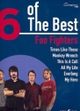 6 of the Best: Foo Fighters Songbook vocal/guitar/tab