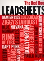 Leadsheets - the red Book: songbook melody line/lyrics/chords