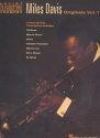 Miles Davis: Originals vol.1 songbook for trumpet