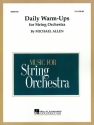 Daily Warm-Ups  for string orchestra score and parts