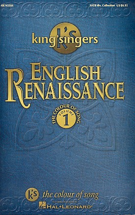 The King's Singers English Renaissance for mixed chorus a cappella