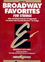 Broadway Favorites (+CD): for strings score/conductor