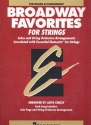 Broadway Favorites: for strings percussion accompaniment