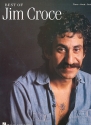 Best of Jim Croce: Songbook piano/vocal/guitar