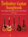 The Definitive Guitar Songbook Guitar [TAB] Buch