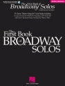 First Book of Broadway Solos Mezzo Soprano Buch + Online-Audio