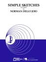 Norman Dello Joio Simple Sketches for Piano Klavier Buch