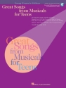 Great Songs from Musicals for Teens Vocal Buch + Online-Audio