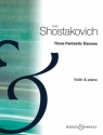 3 Fantastic Dances op. 5 for violin and piano