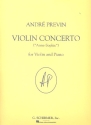 Violin concerto for violin and orchestra for violin and piano