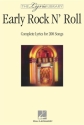 Early Rock 'N' Roll complete lyrics for 200 Songs