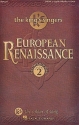 The King's Singers European Renaissance for mixed chorus a cappella score