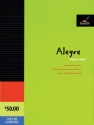 Tania Len, Alegre Concert Band Partitur + Stimmen