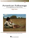 American Folksongs High Voice Buch