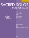 Sacred Solos for All Ages - High Voice High Voice Buch