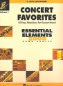 Concert Favorites vol.1: for concert band alto saxophone