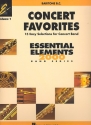Concert Favorites vol.1: for concert band for bariton bass clef