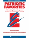 Patriotic Favorites for Strings Percussion Accompaniment Buch
