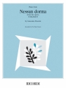 Giacomo Puccini, Nessunm Dorma Klavier Buch
