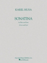 Karel Husa, Sonatina Flte und Klavier Buch
