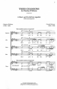 Claude Debussy, Trois Chansons SATB SATB Chorpartitur