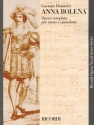 Gaetano Donizetti, Anna Bolena Vocal Buch
