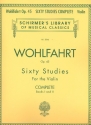 60 studies op.45 for violin Book 1 and 2 complete
